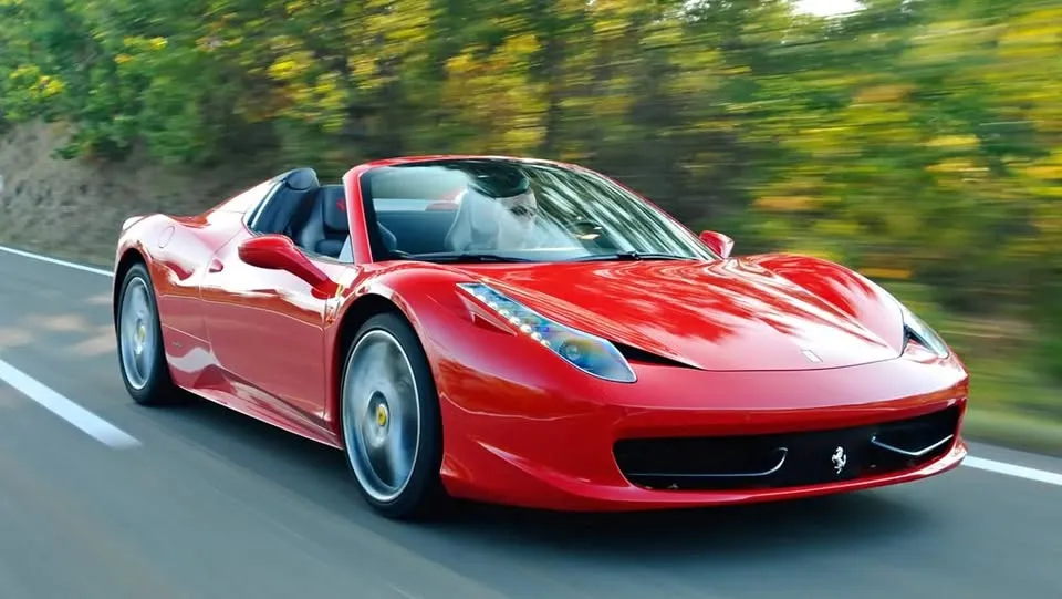 cover image of Ferrari 458 Spider V8 4.5L 法拉利原廠紅黑內