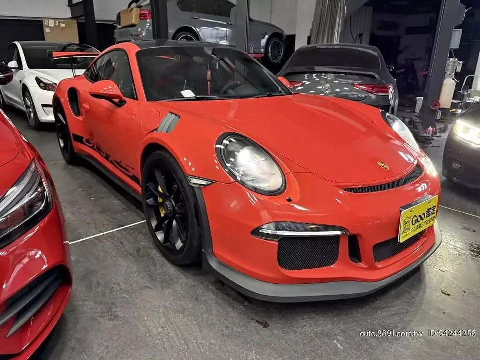 cover image of Porsche 911 GT3RS 4.0L 橙色黑內
